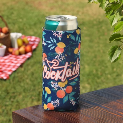 Overseas Direct Reversible Slim Neoprene Can Cooler