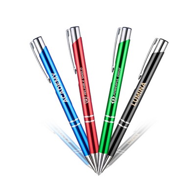 Aluminium Gloss Finish Ballpoint Pen
