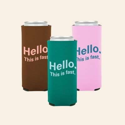 This Is Fast Pocket Coolie For Slim Cans