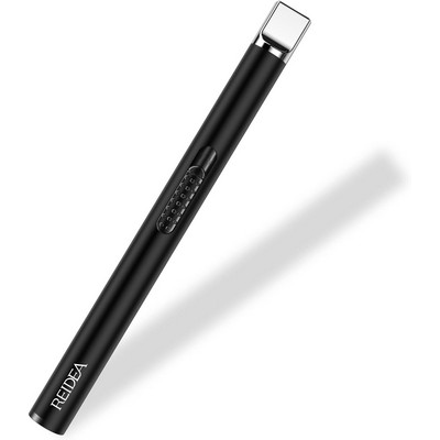 Electronic Candle Lighter , Windproof Plasma Arc Lighter with Safe Button for Candle,BBQ & Fireworks