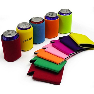 Neoprene Can Coolie Insulated Beer Can Cooler Beverage Cover