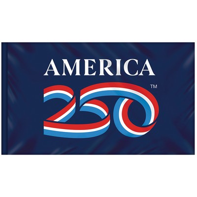3' X 5' America 250th Indoor Nylon Flag